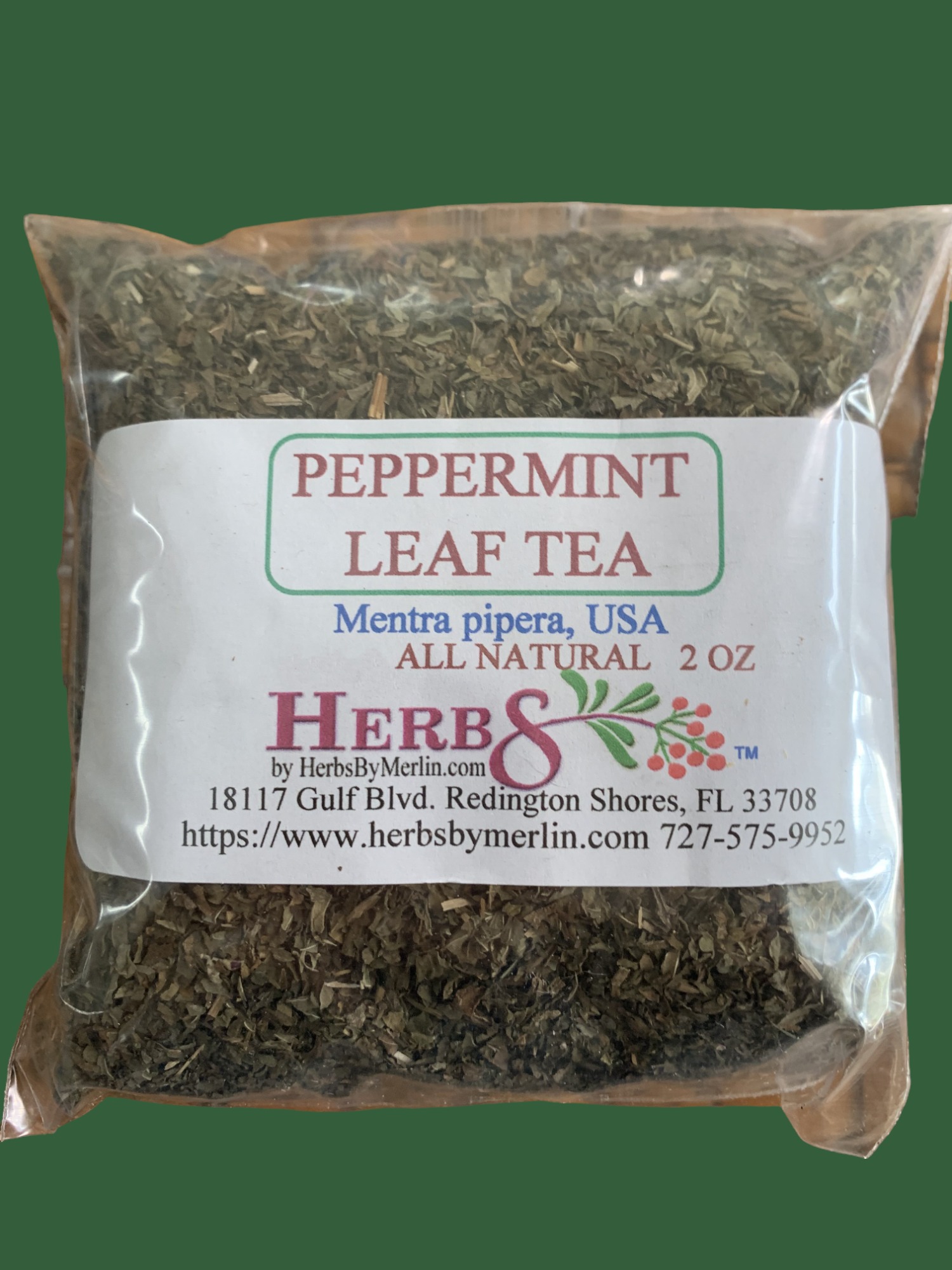 Peppermint Leaf Tea (Mentha piperita)